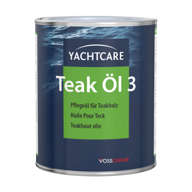 Yachtcare Teak-Öl teak-pigmentiert 1 l
