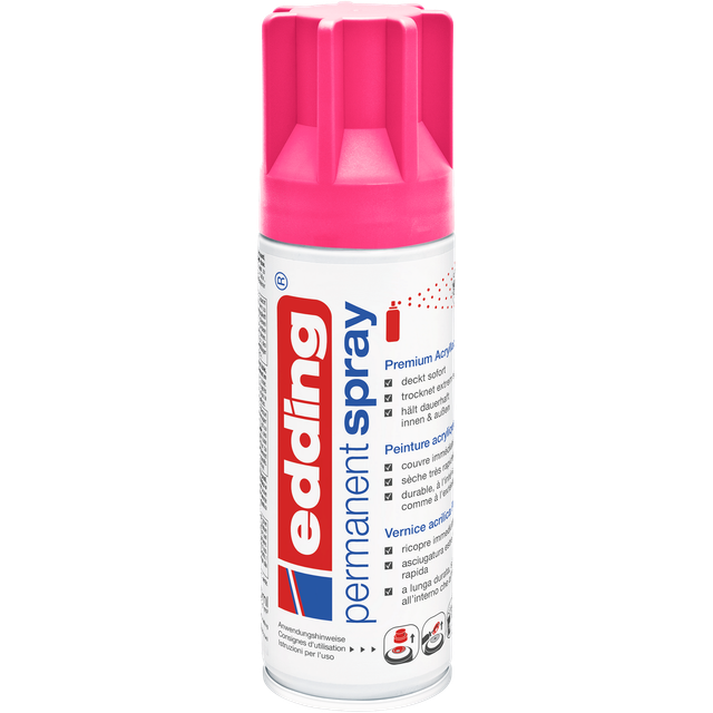 Edding Sprühlack neonpink matt 200 ml
