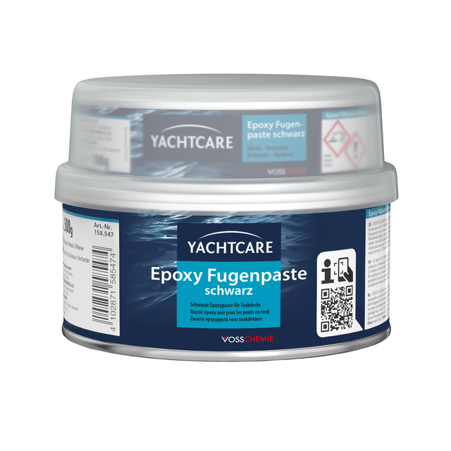 Yachtcare Fugenpaste Schwarz 500 g