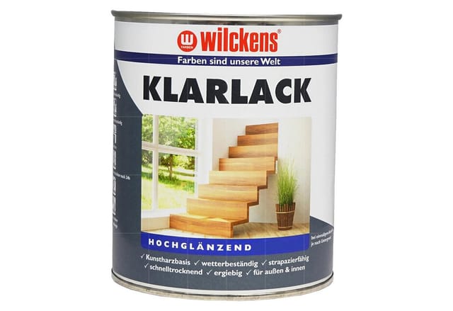 Wilckens Klarlack transparent hochglänzend 750 ml