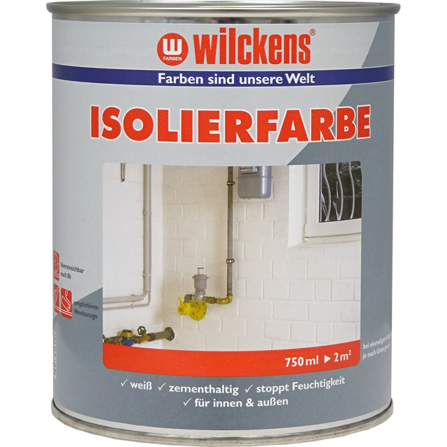 Wilckens Isolierfarbe weiß 750 ml