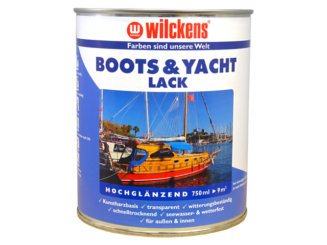 WILCKENS Boots- & Yachtlack hochglänzend, 750 ml