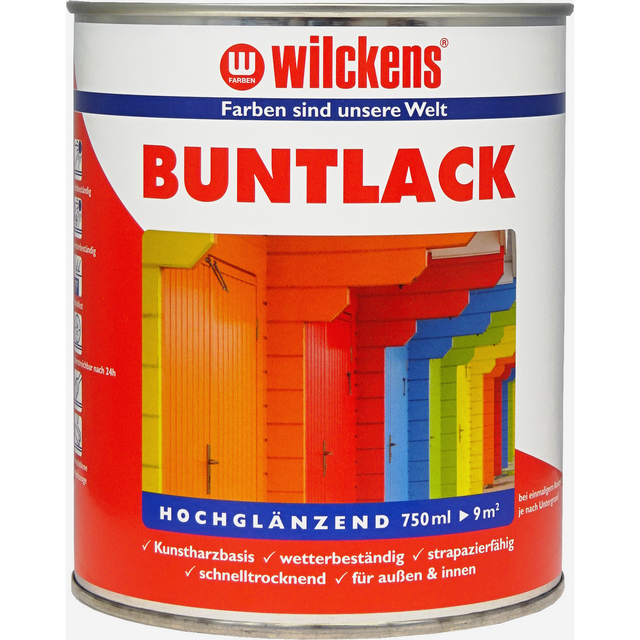 Wilckens Buntlack gelbgrün glänzend 750 ml