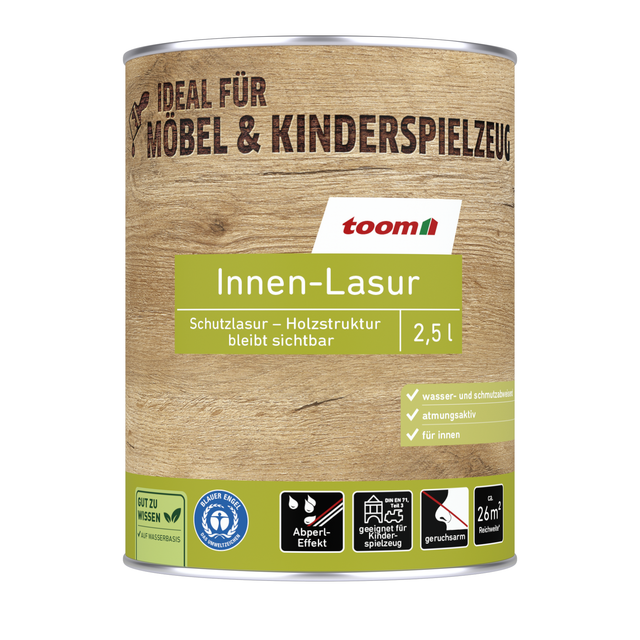 toom Lasur kieferfarben 2,5 l
