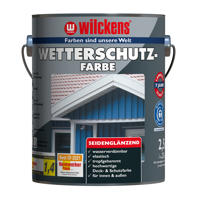 Wilckens Wetterschutzfarbe moosgrün 2,5 l