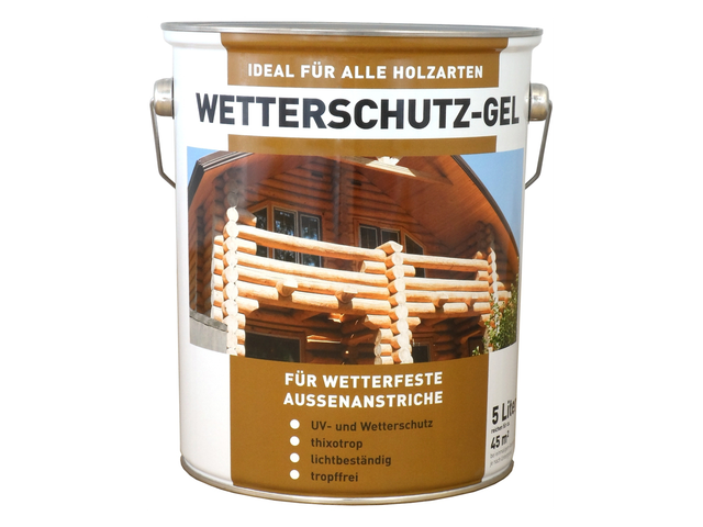 Wilckens Wetterschutz-Gel palisanderfarben 5 l