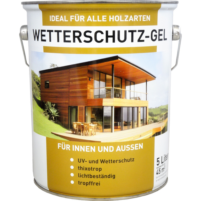Wilckens Wetterschutz-Gel teakfarben 5 l
