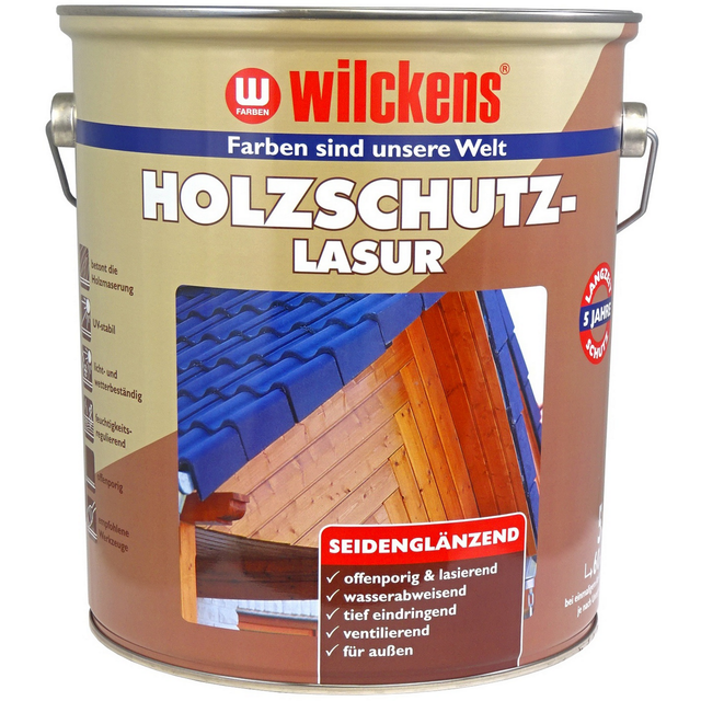 Wilckens Holzschutzlasur kieferfarben 5 l