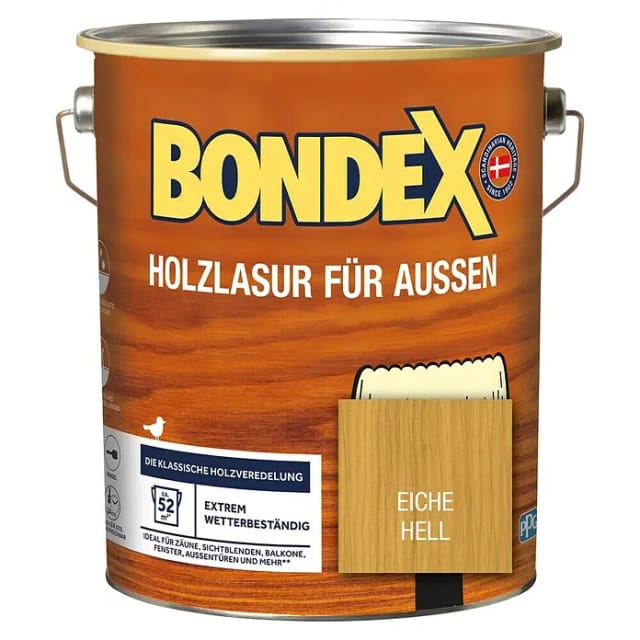 Bondex Holzlasur eichefarben 4 l