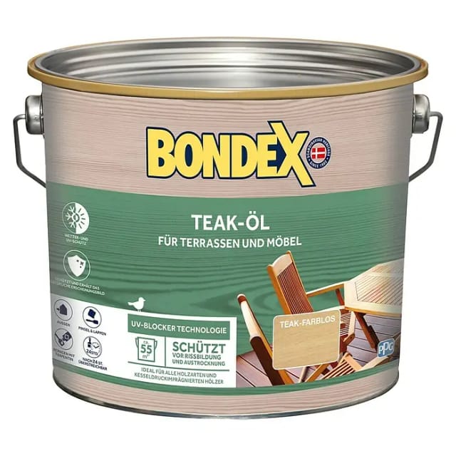 Bondex Holzöl teakfarben 2,5 l