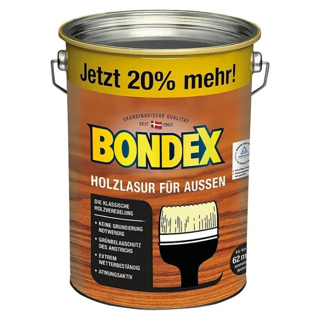 Bondex Holzlasur kieferfarben 4,8 l