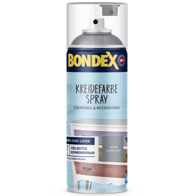 Bondex Kreidefarbe grau matt 400 ml
