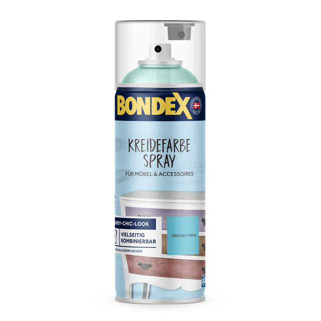 Bondex Kreidefarbe-Spray türkis 400 ml