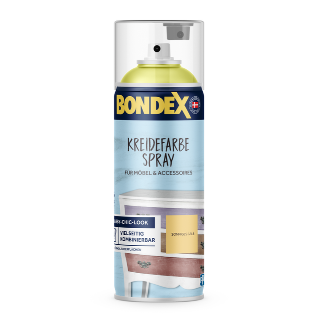 Bondex Kreidefarbe-Spray gelb 400 ml
