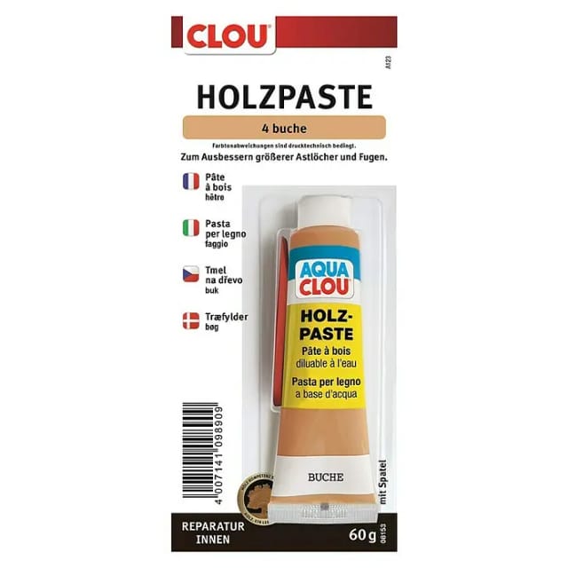 Clou Holzpaste buchefarben 50 g