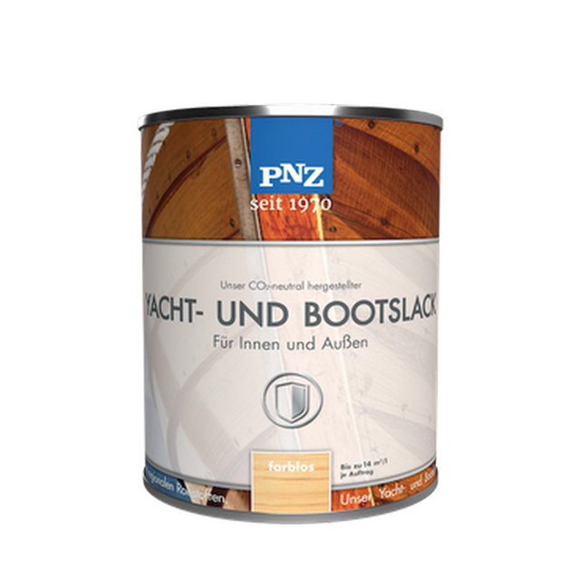 PNZ Yacht- und Bootslack farblos glänzend 750 ml
