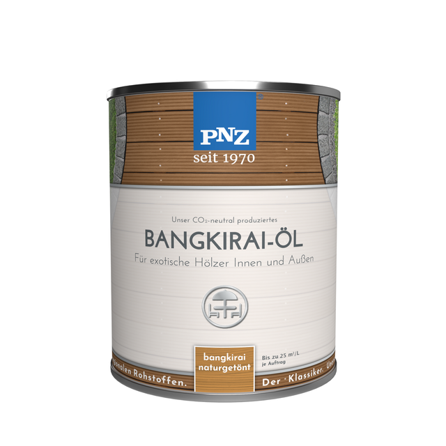 PNZ Holzpflegeöl bangkiraifarben 2,5 l