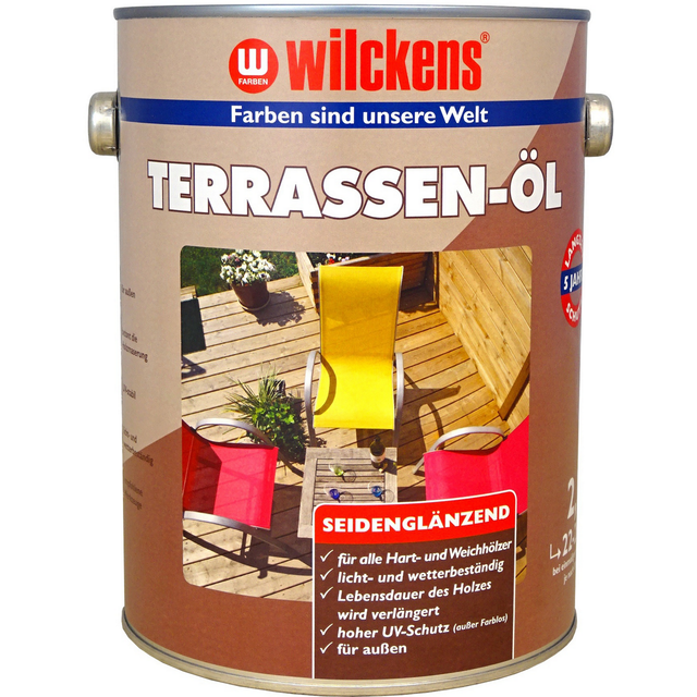 Wilckens Holzschutz teakfarben 2,5 l