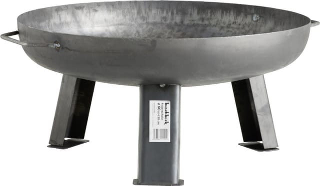 Buschbeck Feuerschale Stahl grau Ø 60 x 30 cm