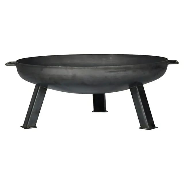 Buschbeck Feuerschale Stahl grau Ø 100 x 33 cm