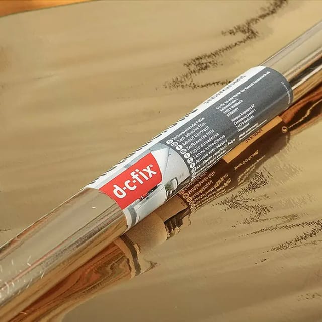d-c-fix Klebefolie 'Metallic' golden 45 x 150 cm