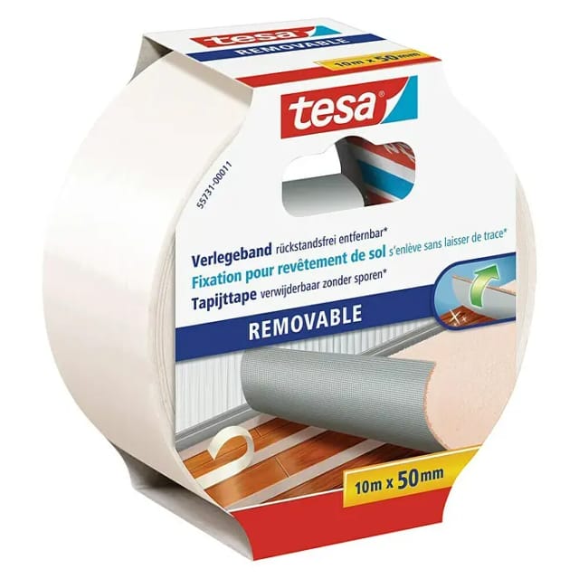 tesa Verlegeband textilverstärkt 1000 x 5 cm