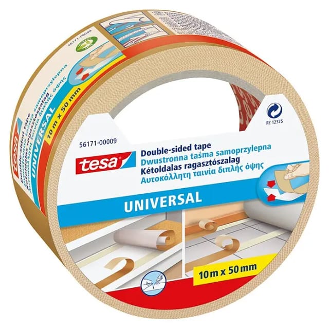 tesa Doppelseitiges Klebeband 'Universal' 10m