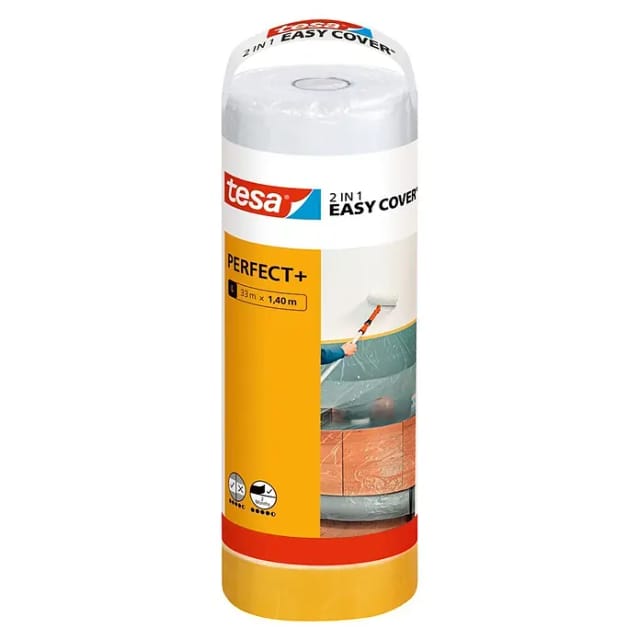 tesa Abeckfolie 'Easy Cover Perfect+' Nachfüllpack 1,4 x 33 m