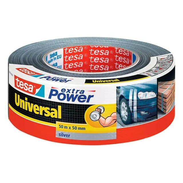 tesa Klebeband 'extra Power Universal' silber 50 m