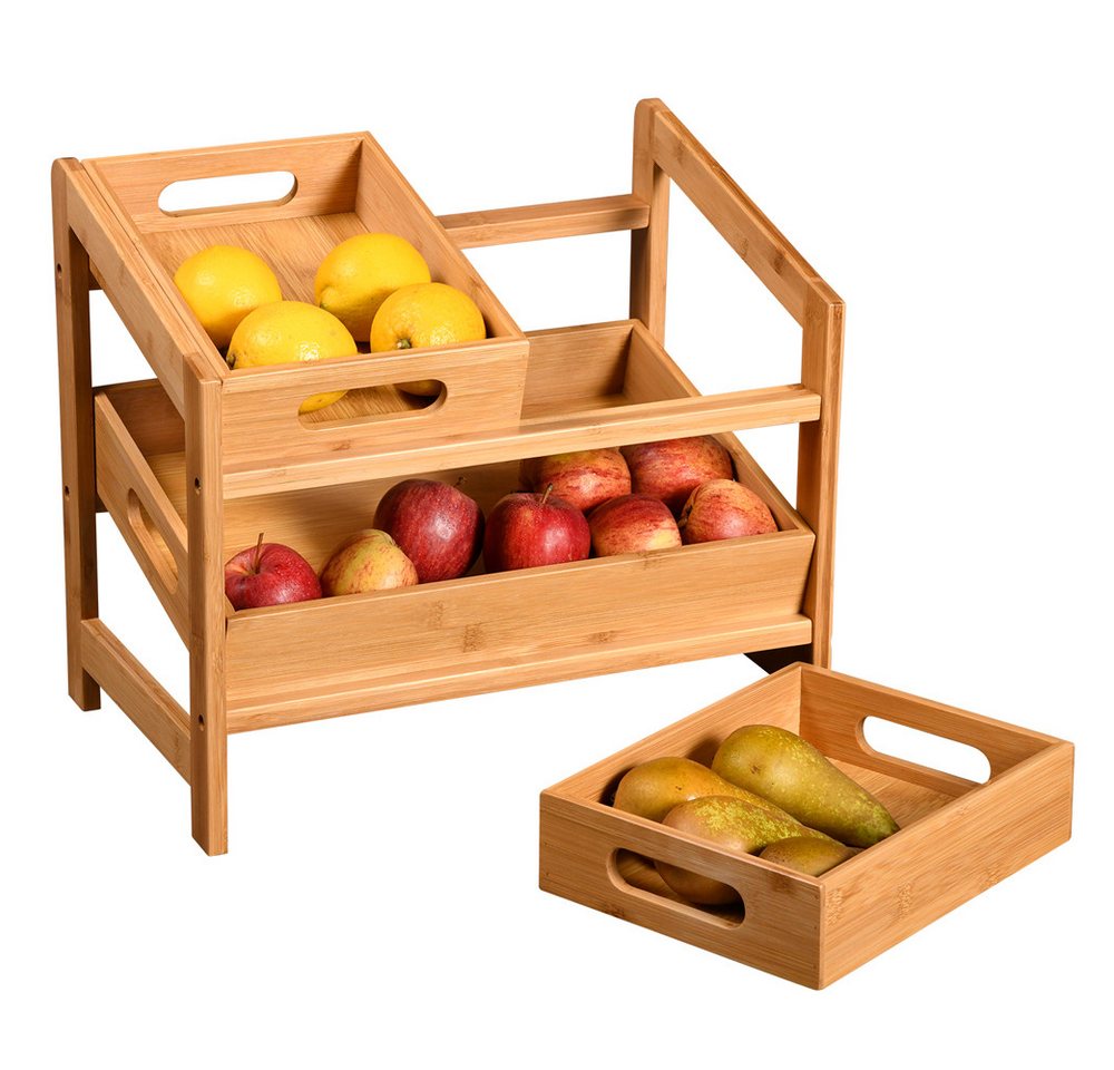 Kesper Küchenregal Bambus braun 44 x 16 x 29,5 cm