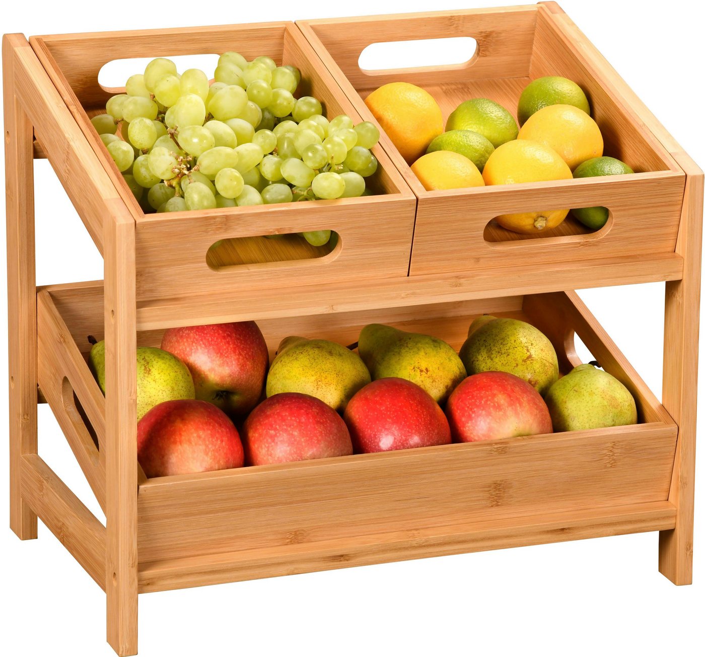 Kesper Küchenregal Bambus braun 44 x 16 x 29,5 cm Bild 4
