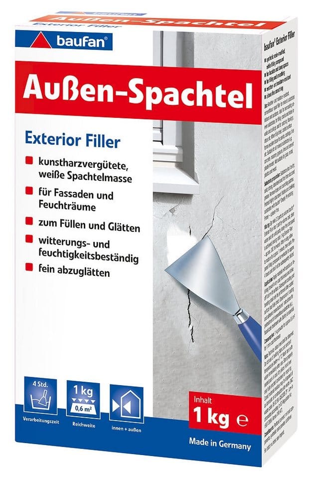 Baufan Außenspachtel 1 kg
