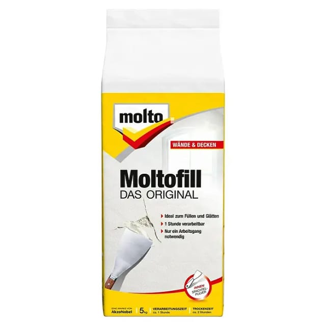 Füll- und Spachtelmasse 'Moltofill - Das Original' 5 kg