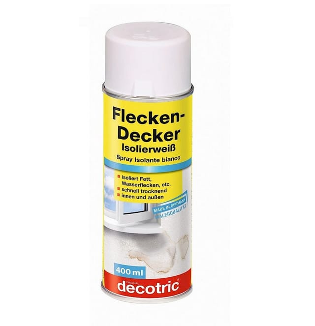 Isolierspray 'Fleckendecker' weiß 400 ml