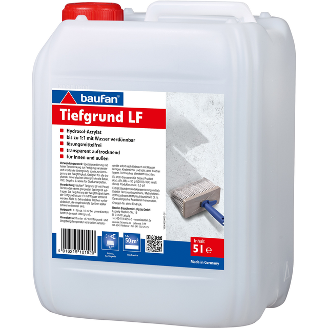 Baufan Grundierung 'Tiefgrund LF' 5 l