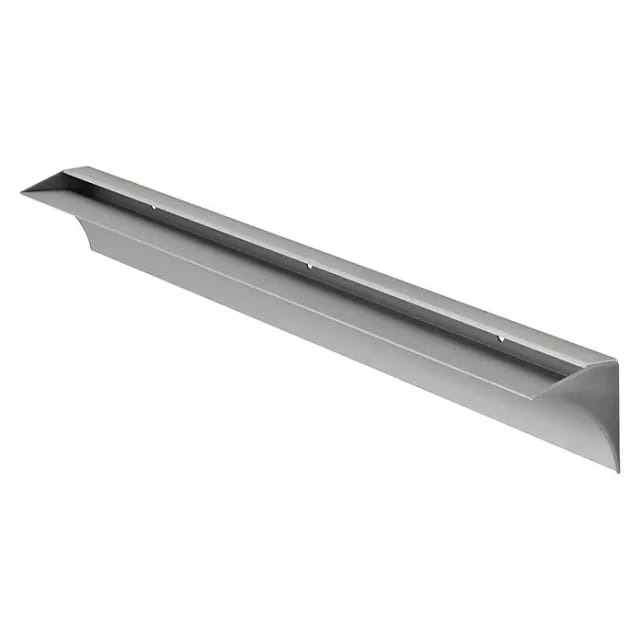 Wandschiene 'Rail' silbern 0,8 x 60 cm