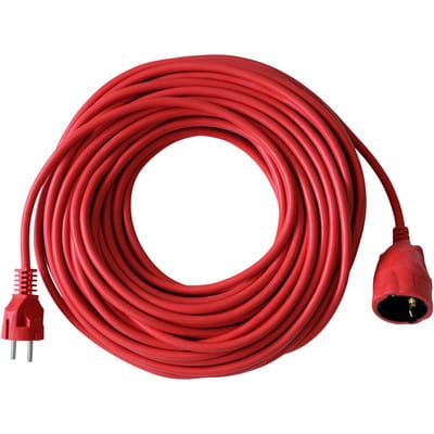 Brennenstuhl Verlängerungskabel H05VV-F 3G1,5 rot