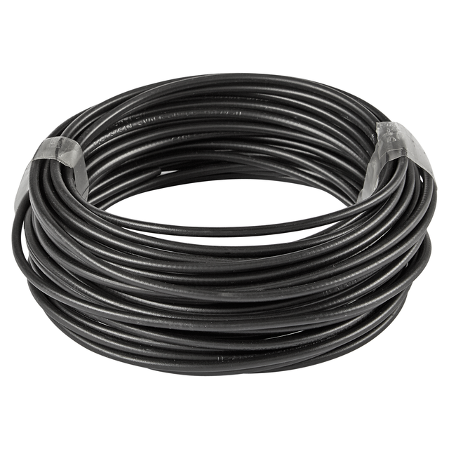 Aderleitung H07V-U schwarz Ø 1,5 mm²