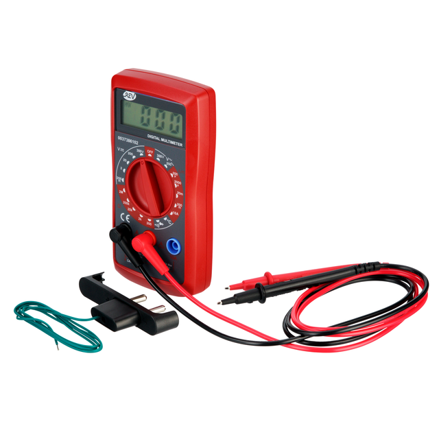 REV Ritter Multimeter mit LCD-Anzeige