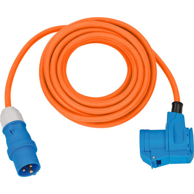 Brennenstuhl CEE-Verlängerungskabel orange 10 m, Stecker und Winkelkupplung