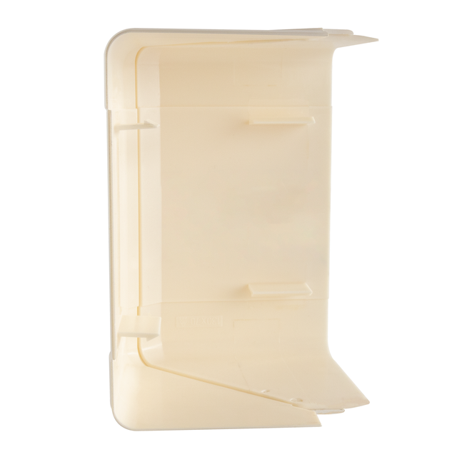 Außeneck für Brüstungskanal weiß 70 x 130 mm