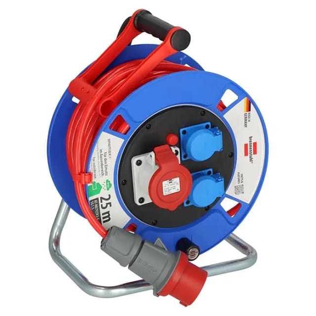 Brennenstuhl Kabeltrommel 'Garant' N07V3V3-F5G1,5 blau 25 m