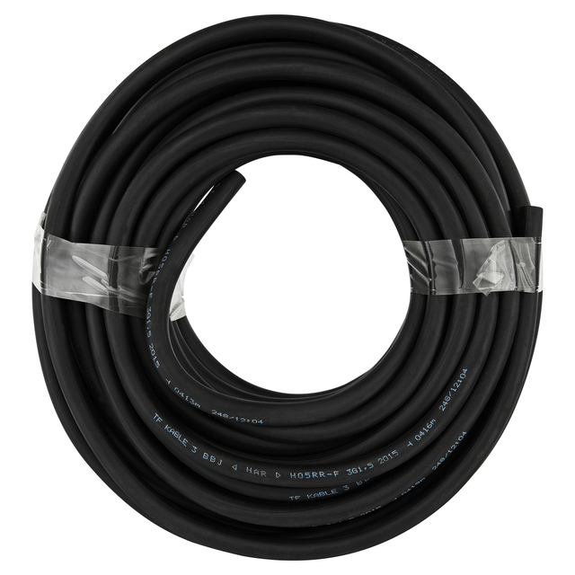 Gummileitung 3 x 1,5 mm, 10m