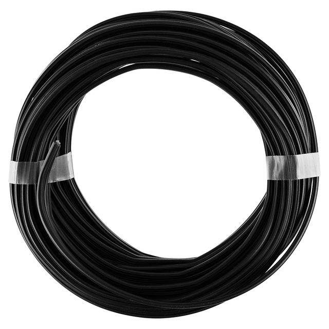 Flachlitze schwarz 2 x 0,75 mm² 10 m