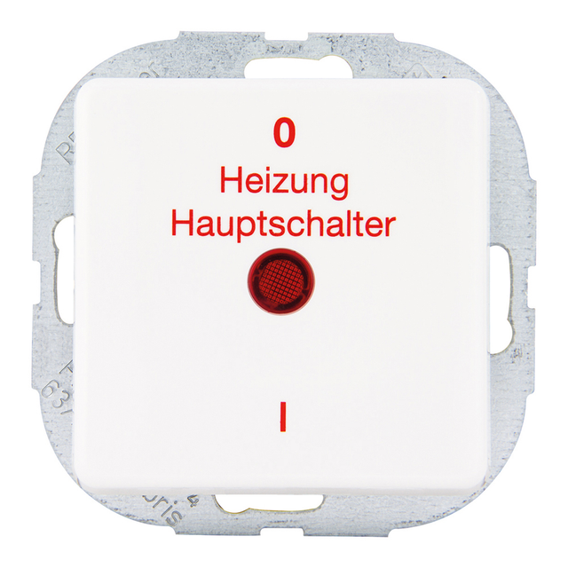 REV Ritter Heizungsnotschalter 'Aquakombi' 2-polig weiß