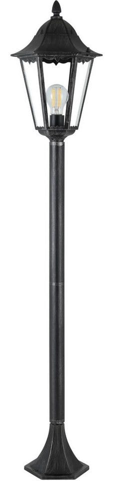 EGLO LED-Wegeleuchte 'Navedo' schwarz/silber 120 cm