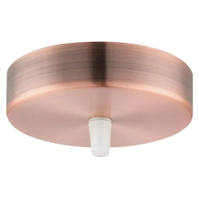 Baldachin 'Home Sweet Home' Metall 1 Licht kupferfarben