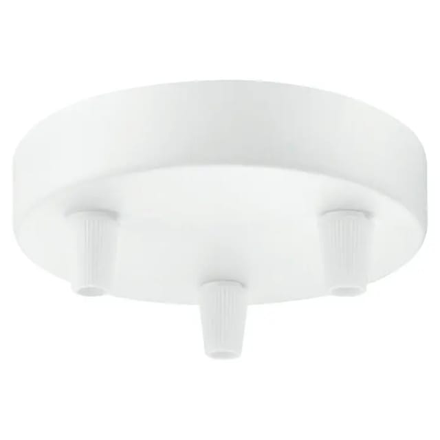 Baldachin 'Home Sweet Home' Metall 3 Lichter weiß