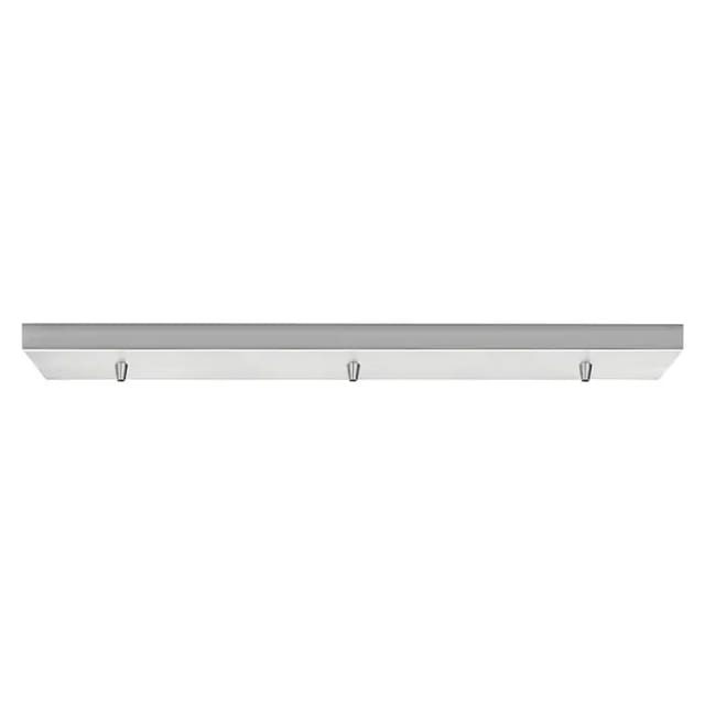Baldachin 'Home Sweet Home' XXL-Balken gebürstetes Metall 3 Lichter