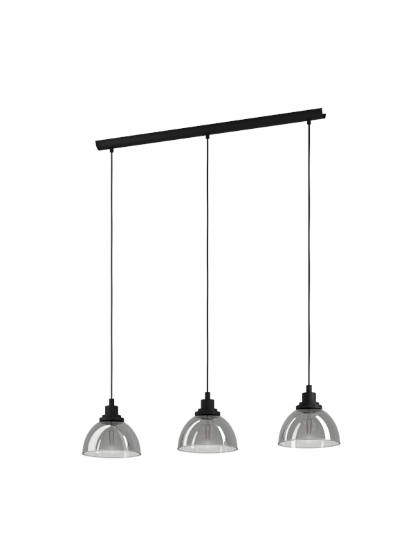 EGLO Pendelleuchte 'Beleser' Ø 205 mm schwarz 60 W